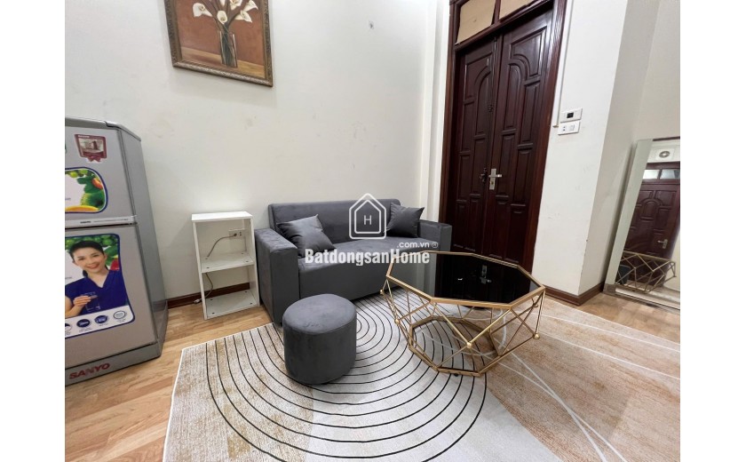 Cho thuê căn hộ Studio 40m2, ngõ Láng Trung, ngõ rộng, 2 ô tô tránh, Full đồ vào ở ngay 6tr5